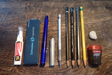 【旅の筆記具】筆談、日記、デッサン・・・　