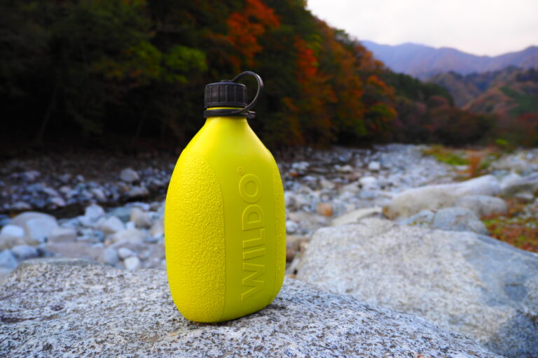 飲料用の水筒は水ストックとは別に】WILDO Hiker Bottele│RIDING THE