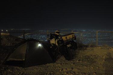 【The UAE episode13】Mt. Jebel Hafeet ジェベル・ハフィート山にて野営