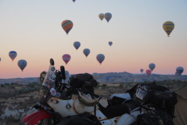 【Republic of Turkey episode 14】カッパドキアを走る　Tenere × Ballooooooon!!